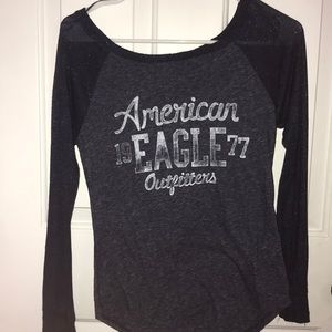 american eagle long sleeve favorite tee